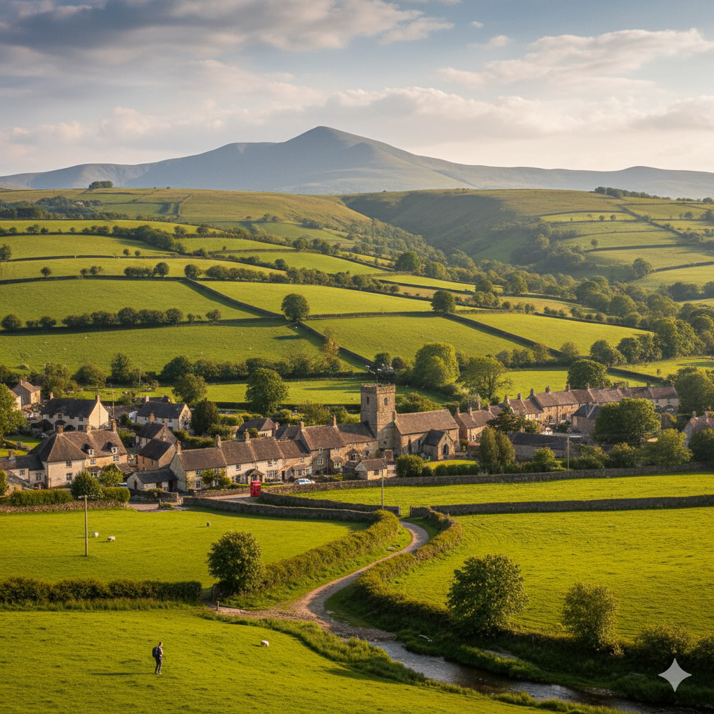 the UK countryside