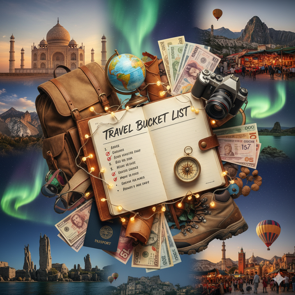 travel bucket list