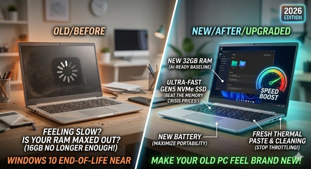laptop upgrade ideas