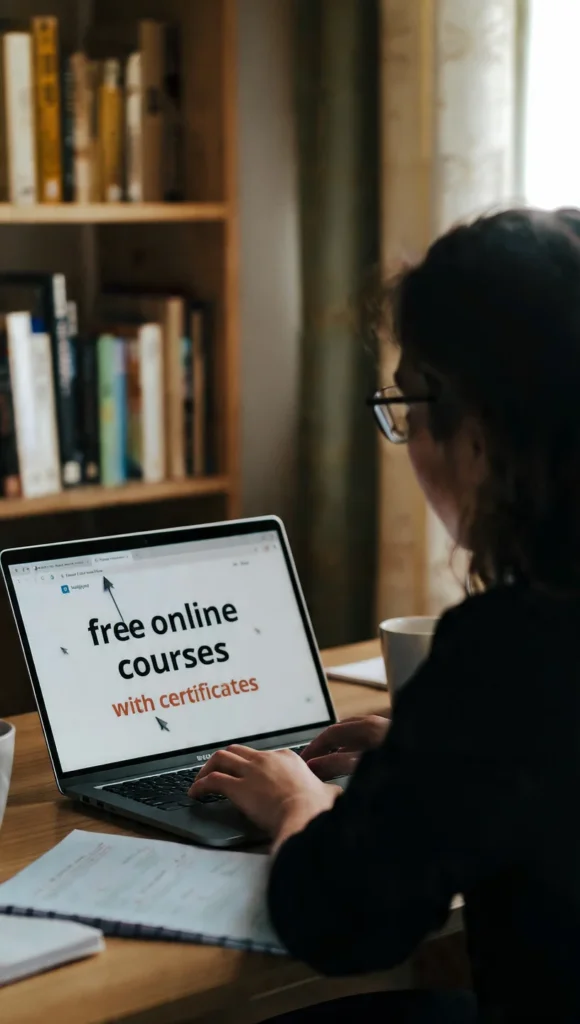 free online courses with certificates