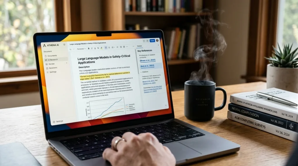 AI research assistant interface 202607140104
