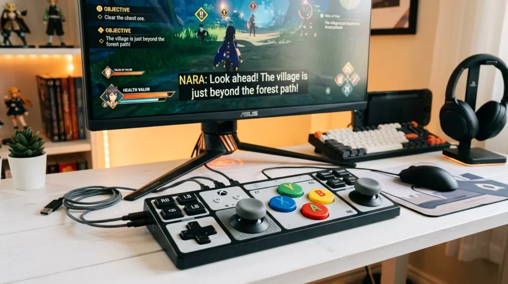 Gaming setup with adaptive contr… 202607272256