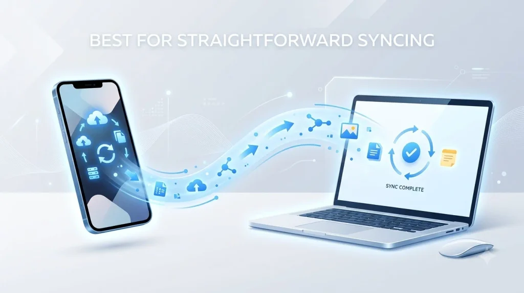 Devices syncing data 202608202146