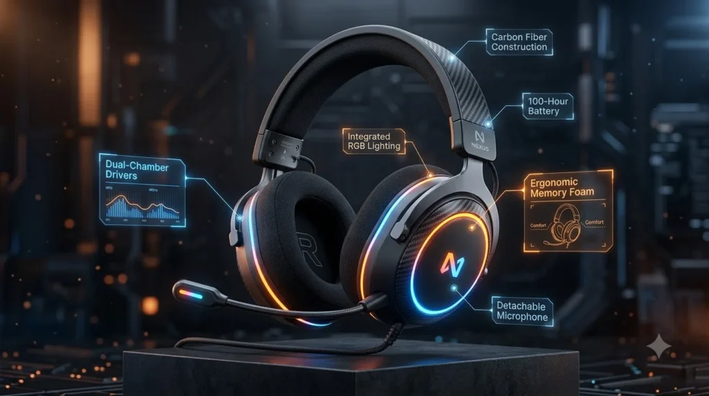 Gaming headset product design 202608050936