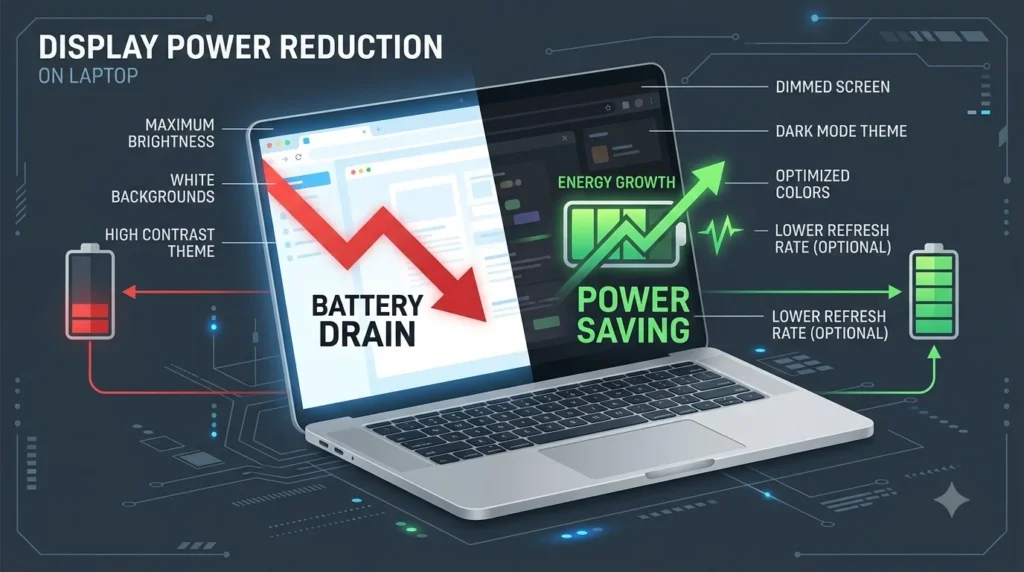 Infographic illustrating laptop … 202608051025 1