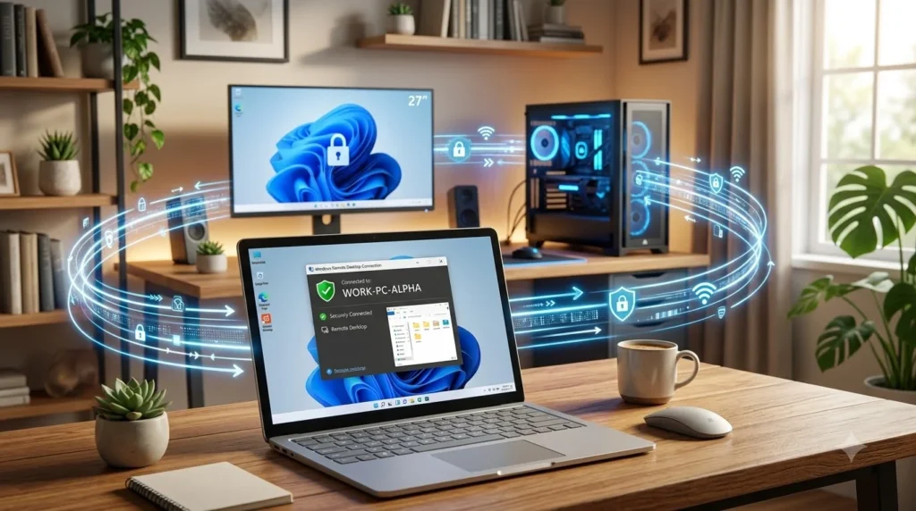connect to your pc remotely windows