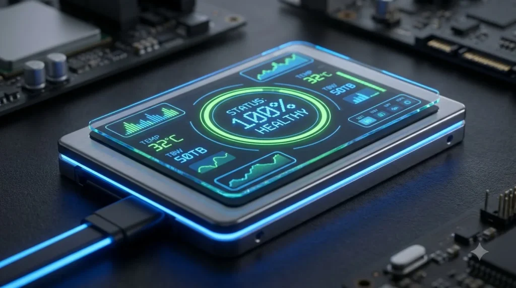 how to check ssd health