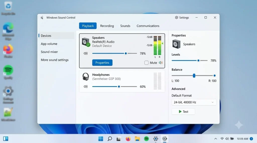 Windows sound control panel disp… 202608052128
