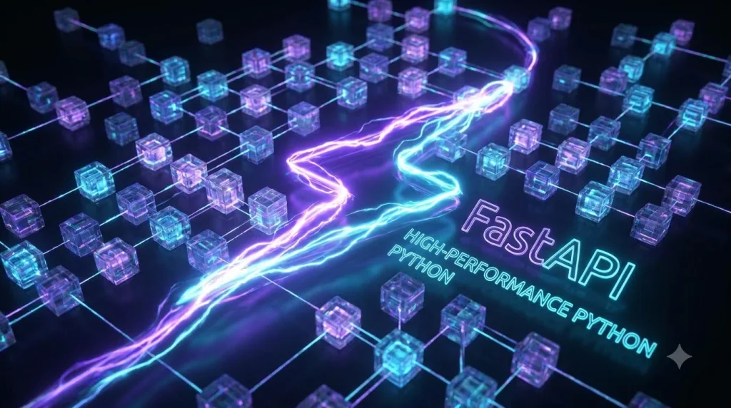 Best Python Web Frameworks (2026): Top 7 Compared & Ranked 3 FastAPI lightning bolt data visu… 20261010142720